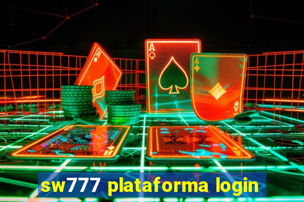 sw777 plataforma login